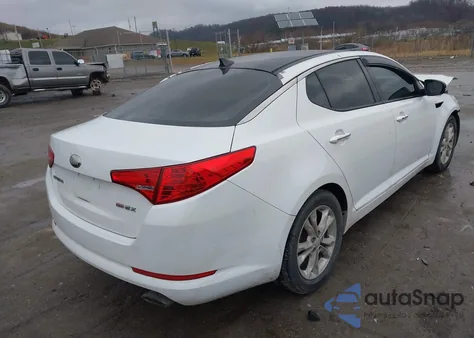 2013 Kia Optima Ex z USA, uszkodzony, nr VIN 5XXGN4A7XDG195130